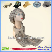 Ensembles de chapeaux et d&#39;écharpes design de dames Ensembles d&#39;hiver chapeau et écharpe tricoté Bonnet et écharpe en laine pour femme en gros, LSA02